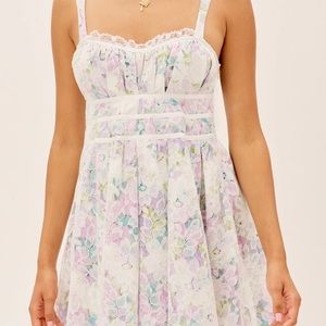 FOR LOVE&LEMONS LORETTA MINI DRESS🤍